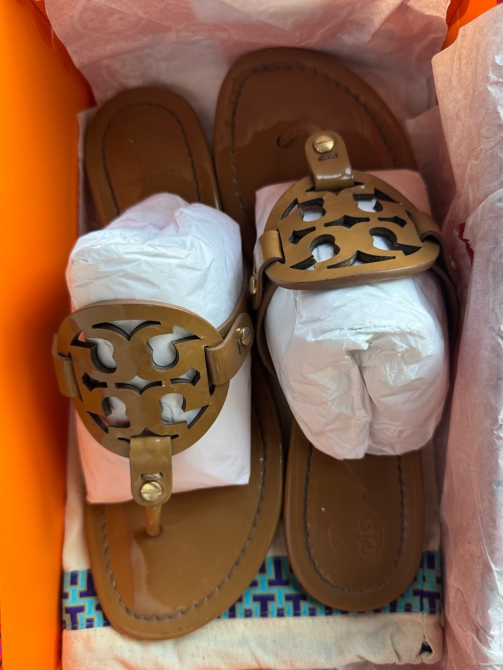 Tory Burch Miller Sandals - Sand